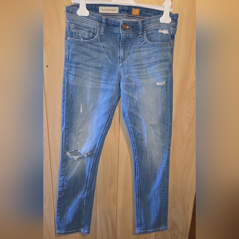 Pilcro & The Letterpress Hyphen Jeans Women's Size 28